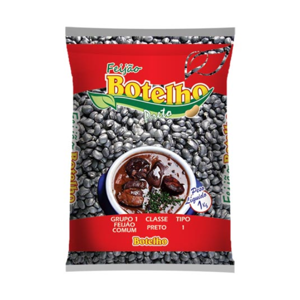 FEIJÃO PRETO BOTELHO 1KG