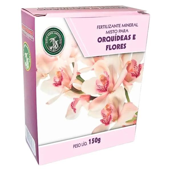 FERTILIZANTE P/ORQUIDEA E FLORES 150G MATO VERDE