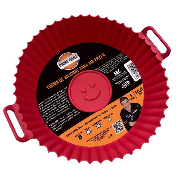 FORMA DE SILICONE PARA AIR FRYER PRIME GRILL
