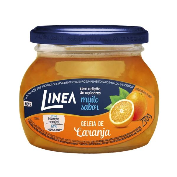 GELEIA DE LARANJA LINEA ZERO 230G