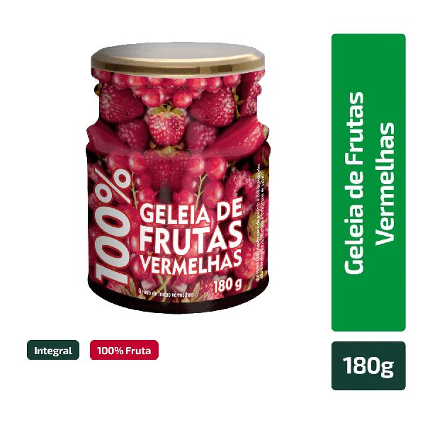 GELEIA DELAKASA FRUTAS VERMELHAS 180G