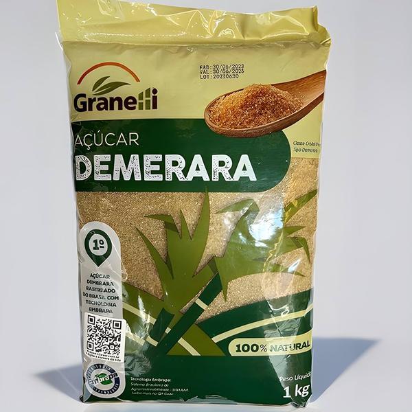 GRANELLI ACUCAR DEMERARA 1KG
