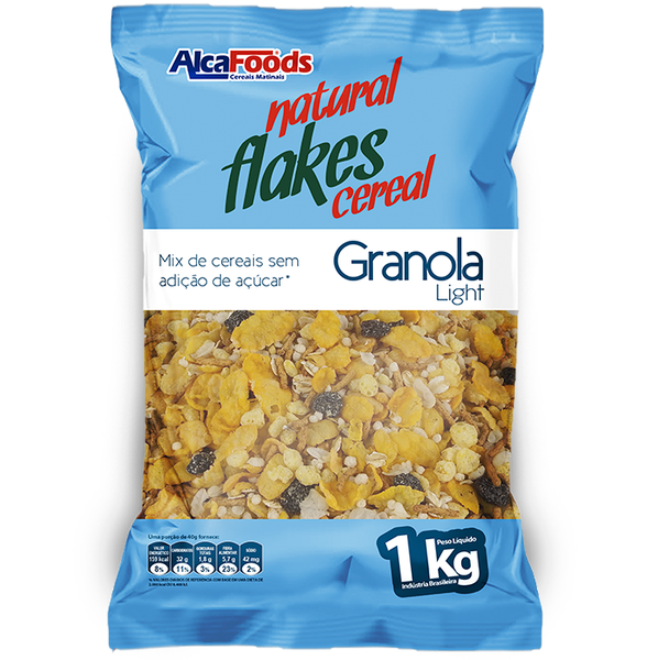 GRANOLA LIGHT ALCAFOODS 1KG