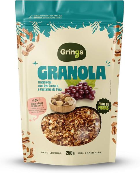GRANOLA TRADICIONAL GRINGS 250G