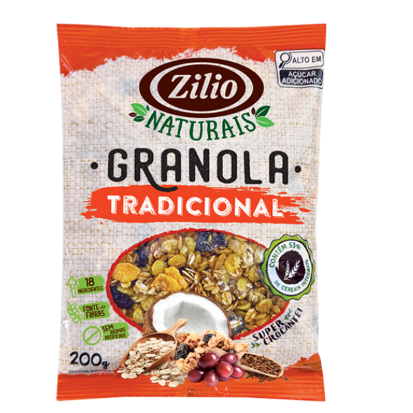 GRANOLA ZILIO TRADICIONAL 200G