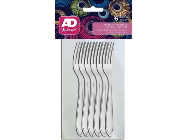 KIT GARFO DE MESA MONACO 6 PECAS