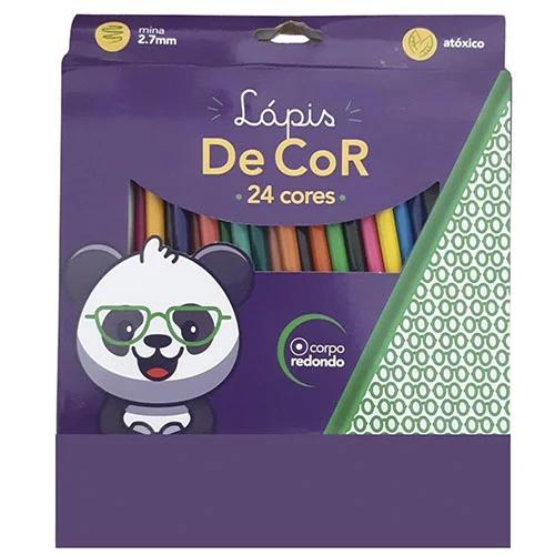 LAPIS DE COR 24 CORES STARSCHOOL