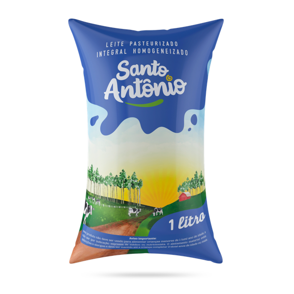 LEITE PASTEURIZADO SANTO ANTONIO 1L SQ.