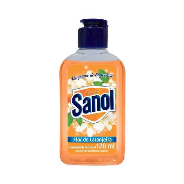 LIMP.SUPERFIC.SANOL FLOR LARANJEIRA 120ML