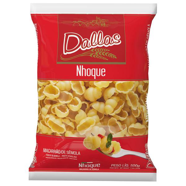 MACARRAO DALLAS NHOQUE SEMOLA 500G