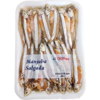 MANJUBA BEIRA MAR SALGADA 400G