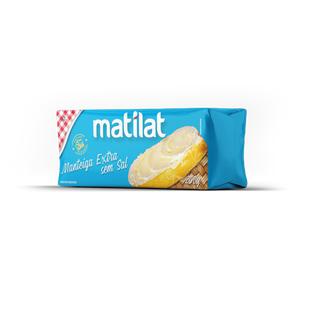 MANTEIGA MATILAT EXTRA SEM SAL TABLETE 200G