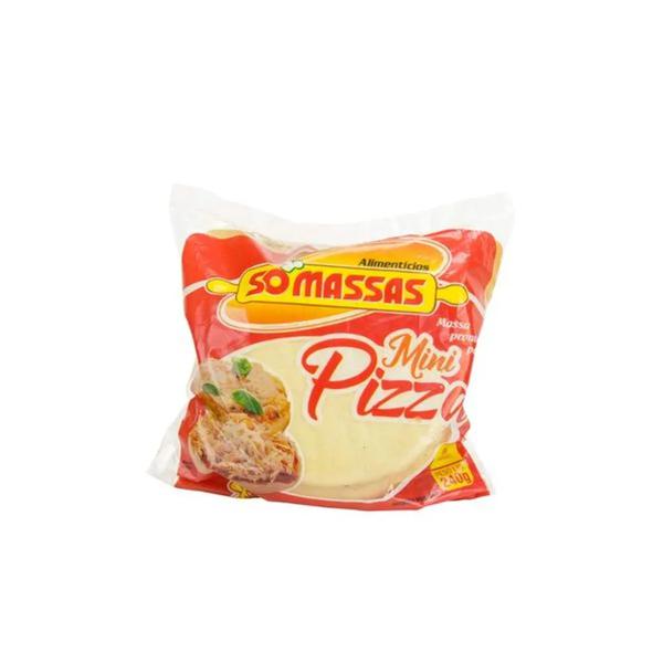 MASSA MINI PIZZA SO MASSAS 240G
