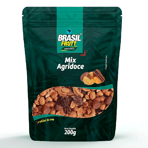 MIX AGRIDOCE BRASIL FRUTT 200G