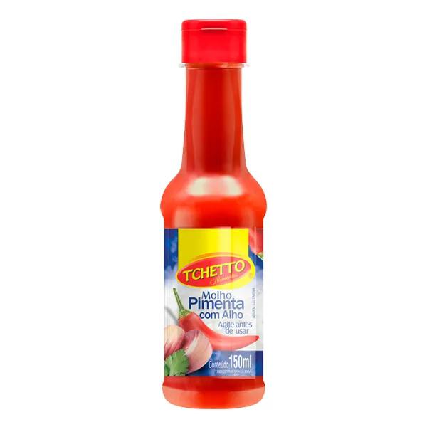 MOLHO DE PIMENTA C/ALHO TCHETTO 150ML
