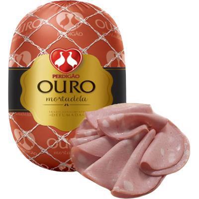 MORTADELA OURO DEFUMADA PERDIGAO FATIADA KG