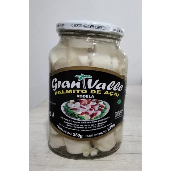 PALMITO DE ACAI GRAN VALLE RODELA 270G