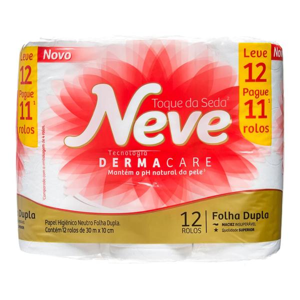 PAP. HIGIENICO NEVE NEUTRO F.D.30M L12P11