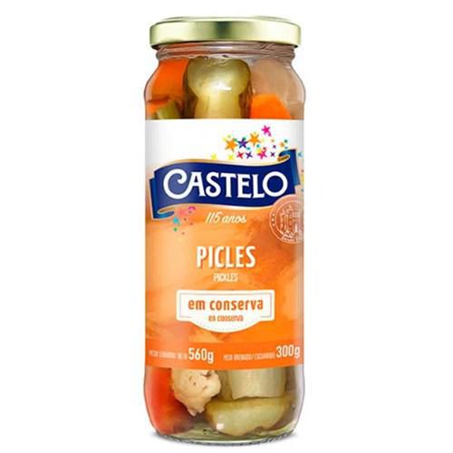 PICLES CASTELO VD 180G