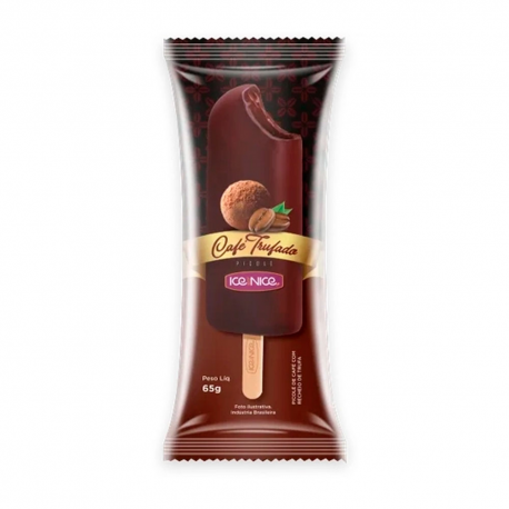 PICOLE ICE BY NICE RECHEADO CAFE TRUFADO 65G