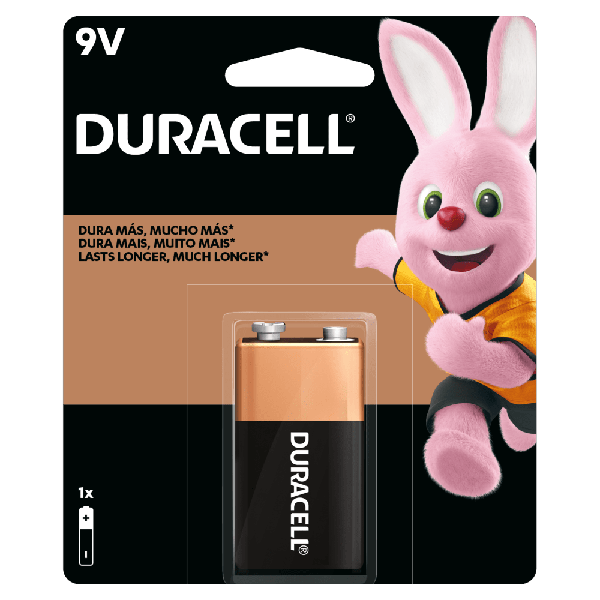 PILHA DURACELL 9V ALCALINA