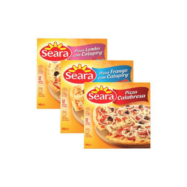 PIZZA SEARA MISTA  460G