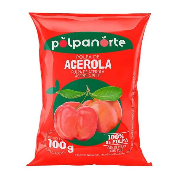 POLPA ACEROLA E CENOURA POLPA NORTE 100G