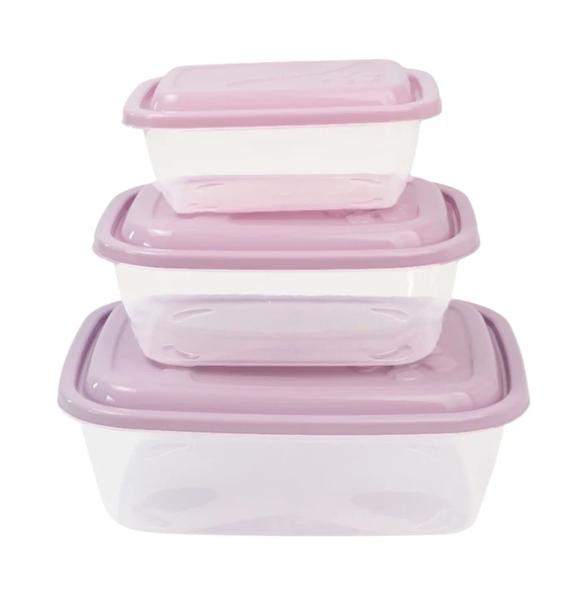 POTE RETANGULAR FACILITTA P.M.G 400/800/1.500ML