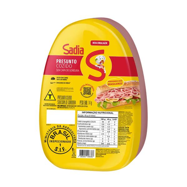 PRESUNTO COZIDO SADIA S/CAPA DE GORDURA
