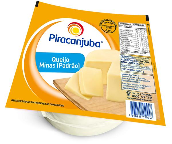 QUEIJO MINAS PADRAO PIRACANJUBA KG