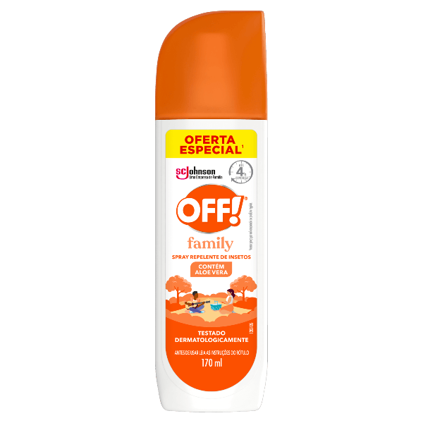 REPELENTE OFF SPRAY FAMILY 170ML