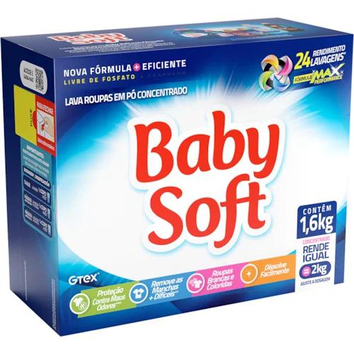 SABAO PO BABY SOFT CAIXA 1,6KG