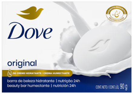 SABONETE DOVE BRANCO 90G