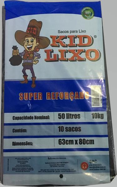 SACOS P/ LIXO KID LIXO 15LITROS 20UN LEITOSO