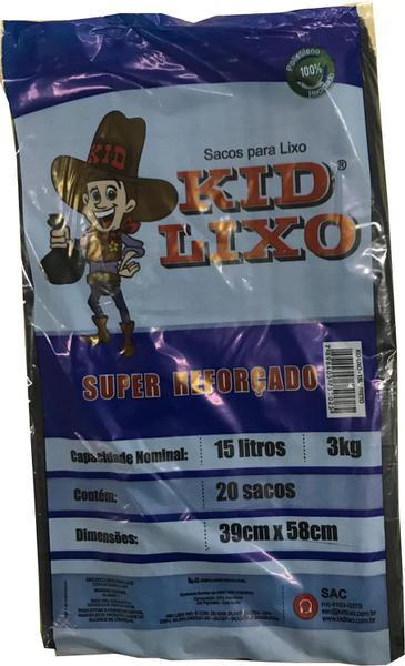 SACOS P/ LIXO KID LIXO 30L 10UN LEITOSO
