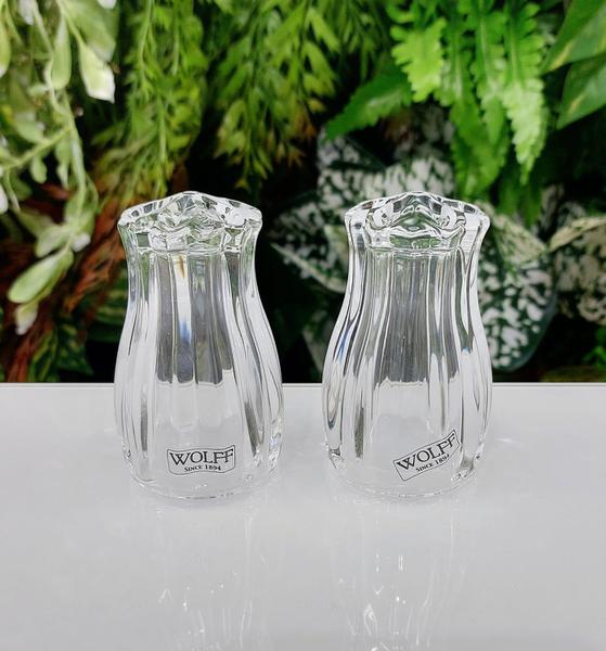 SALEIRO/PIMENTEIRO VIDRO 2 PCS