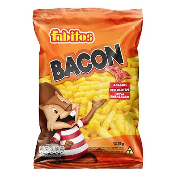 SALGADINHO FABITOS SABOR BACON 50G