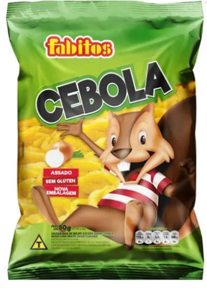 SALGADINHO FABITOS SABOR CEBOLA 50G