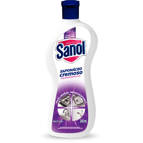 SAPONACEO CREM.SANOL LAVANDA 200ML M.USO