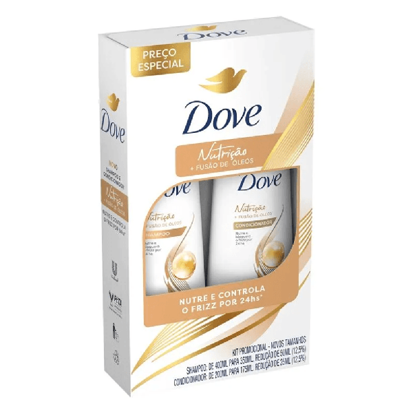 SH DOVE OLEO NUTRICAO 350ML COND 175ML