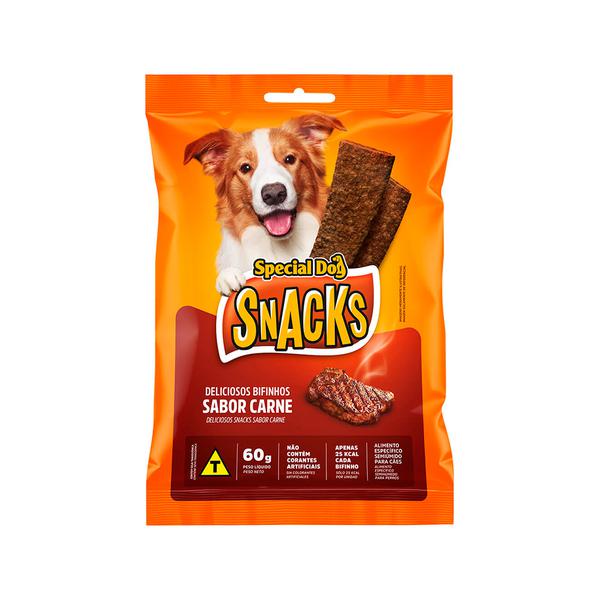 SNACKS SPECIAL DOG CARNE PETISCOS 60G