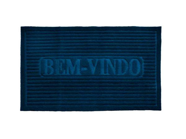 TAPETE BEM VINDO POLIESTER 38X58-SORTIDO