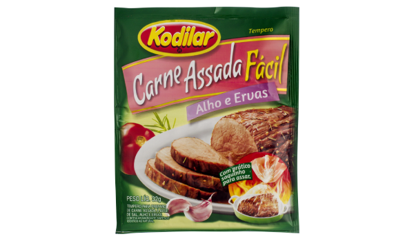 TEMPERO CARNE ASSADA CHAMPIGNON 35G KODILAR