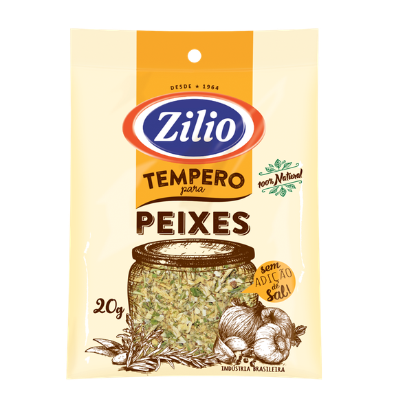 TEMPERO PEIXES ZILIO 20G