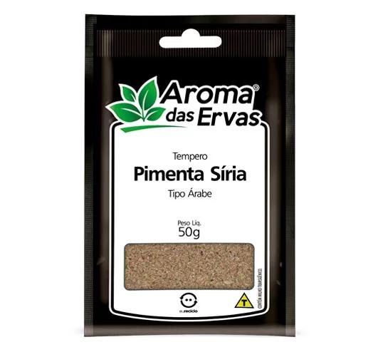 TEMPERO PIMENTA SIRIA AROMA DAS ERVAS 80G