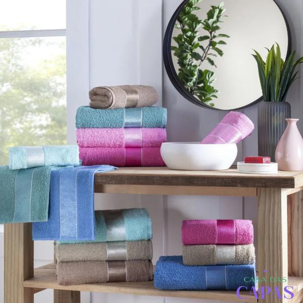 TOALHA DE ROSTO IRIS 45cm x 70cm SORTIDO