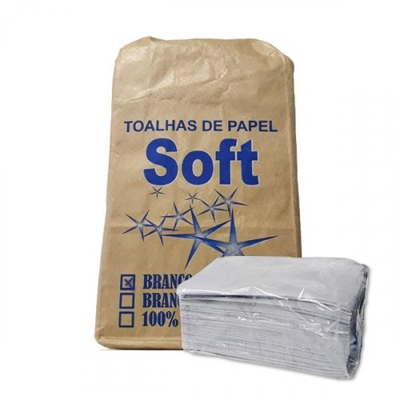 TOALHAS DE PAPEL SOFT PAPER 20X20 INTER.