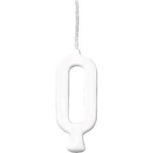 VELA PARABENS BRANCA NUMERO 0