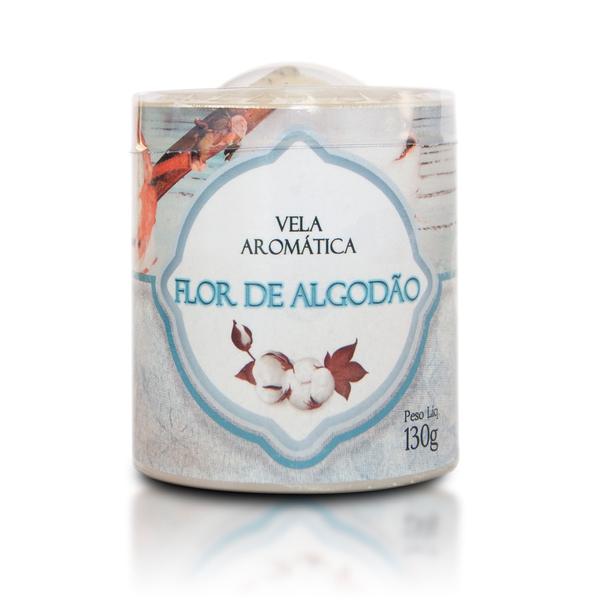 VELAS AROMATICAS FLOR ALGODAO