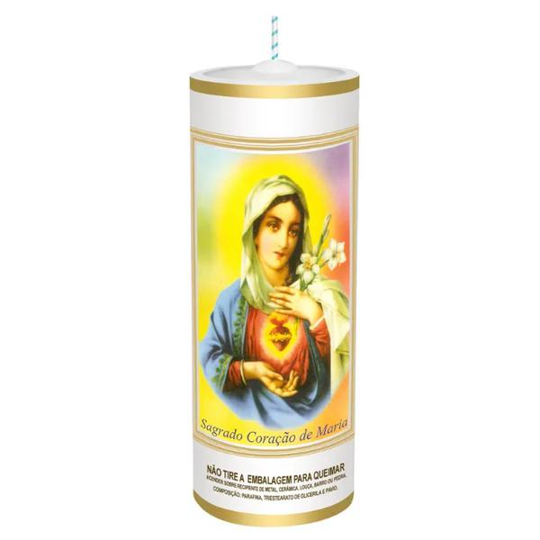 VELAS VOTIVAS SAGRADO CORACAO DE MARIA 320G